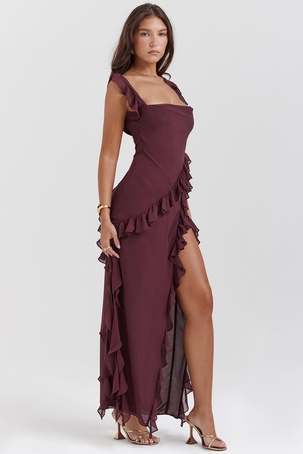 Livette - Ruffle Maxi Dress