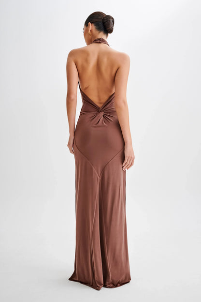 Elyna | Halter Maxi Dress