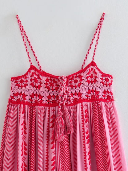 Livette - Crochet Maxi Dress