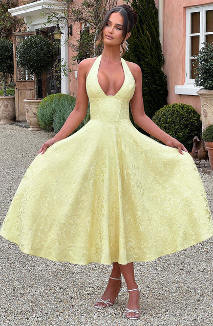 Livette - Elegance Open Midi Dress