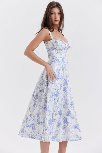 Livette - Flower Midi Dress