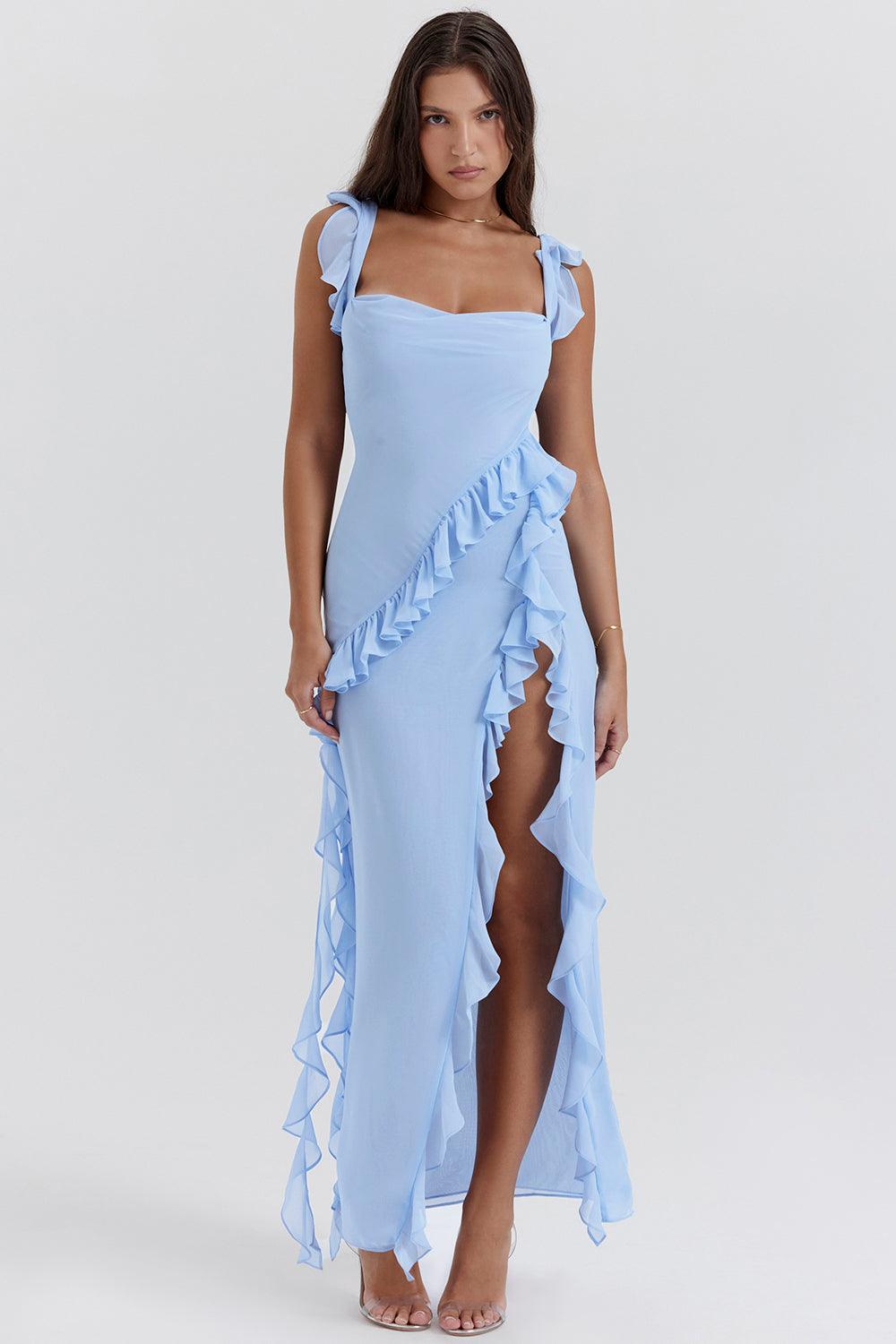 Livette - Ruffle Maxi Dress
