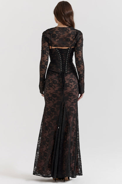 Livette - Corset Maxi Dress