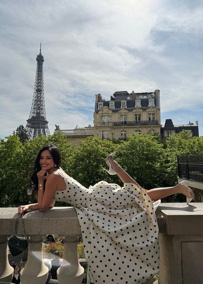 Livette - Polka Dot Midi Dress