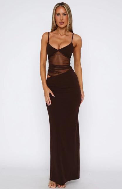 Luna | Blush Maxi Dress