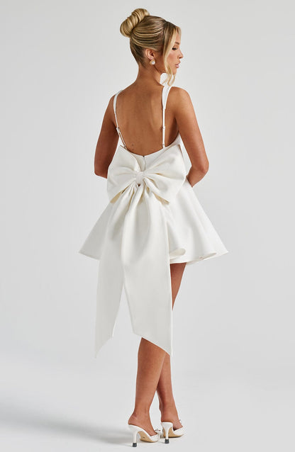 Livette - Bow Tie Mini Dress